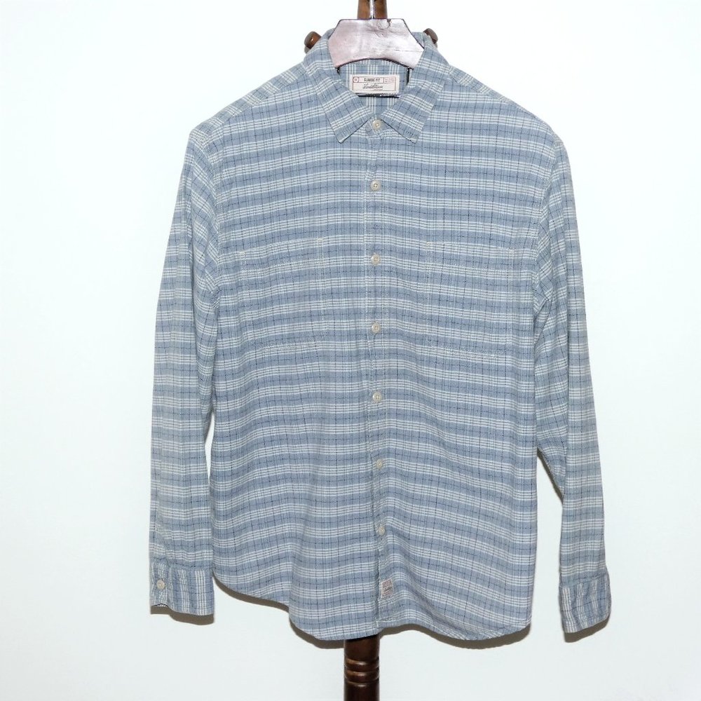 Levi's Signature classic Fit Blue Plaid Shirt